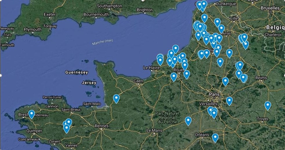 carte producteurs
